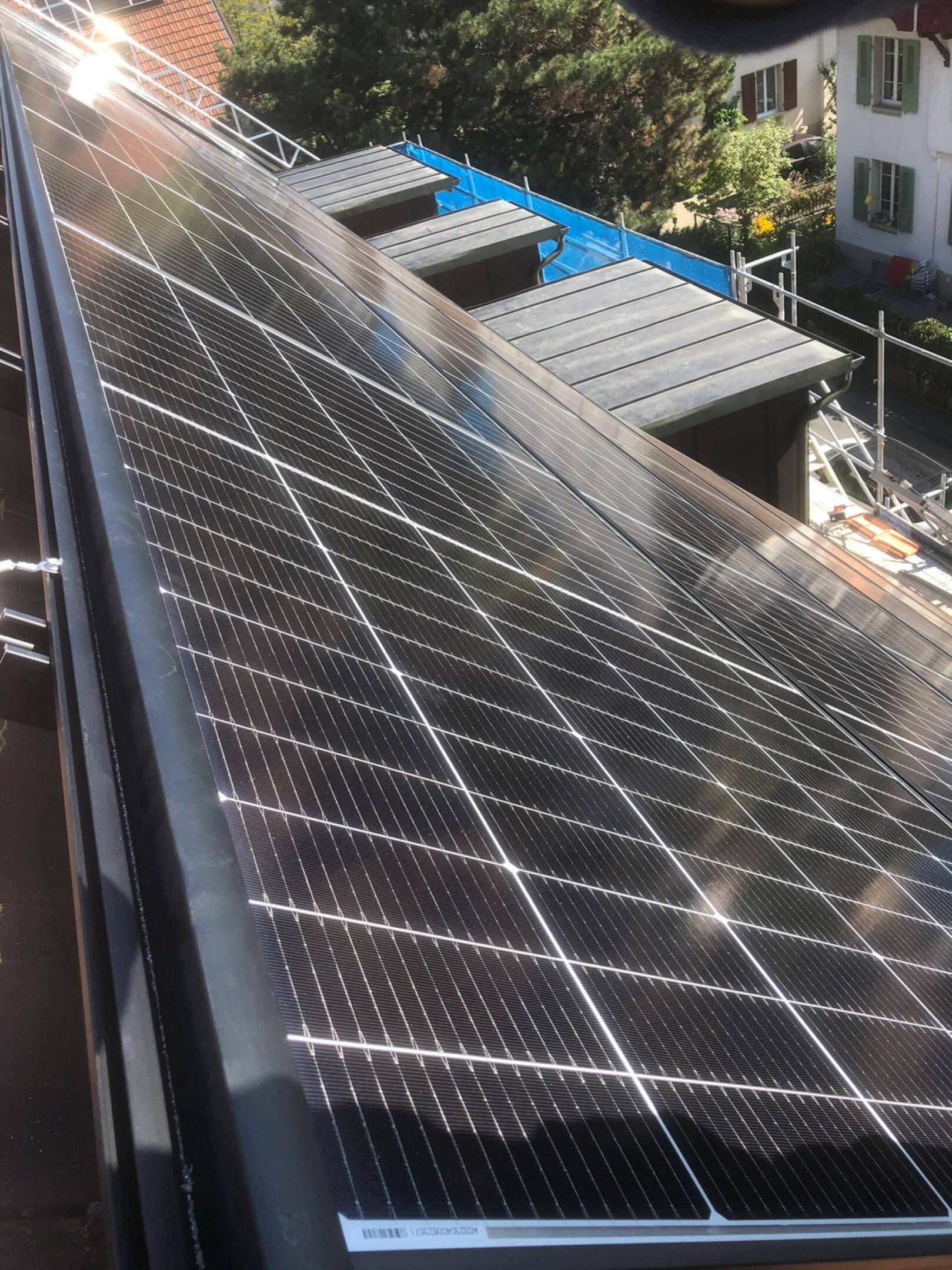 Photovoltaikanlage in Bern Ostring Photovoltaikanlage in Bern Ostring