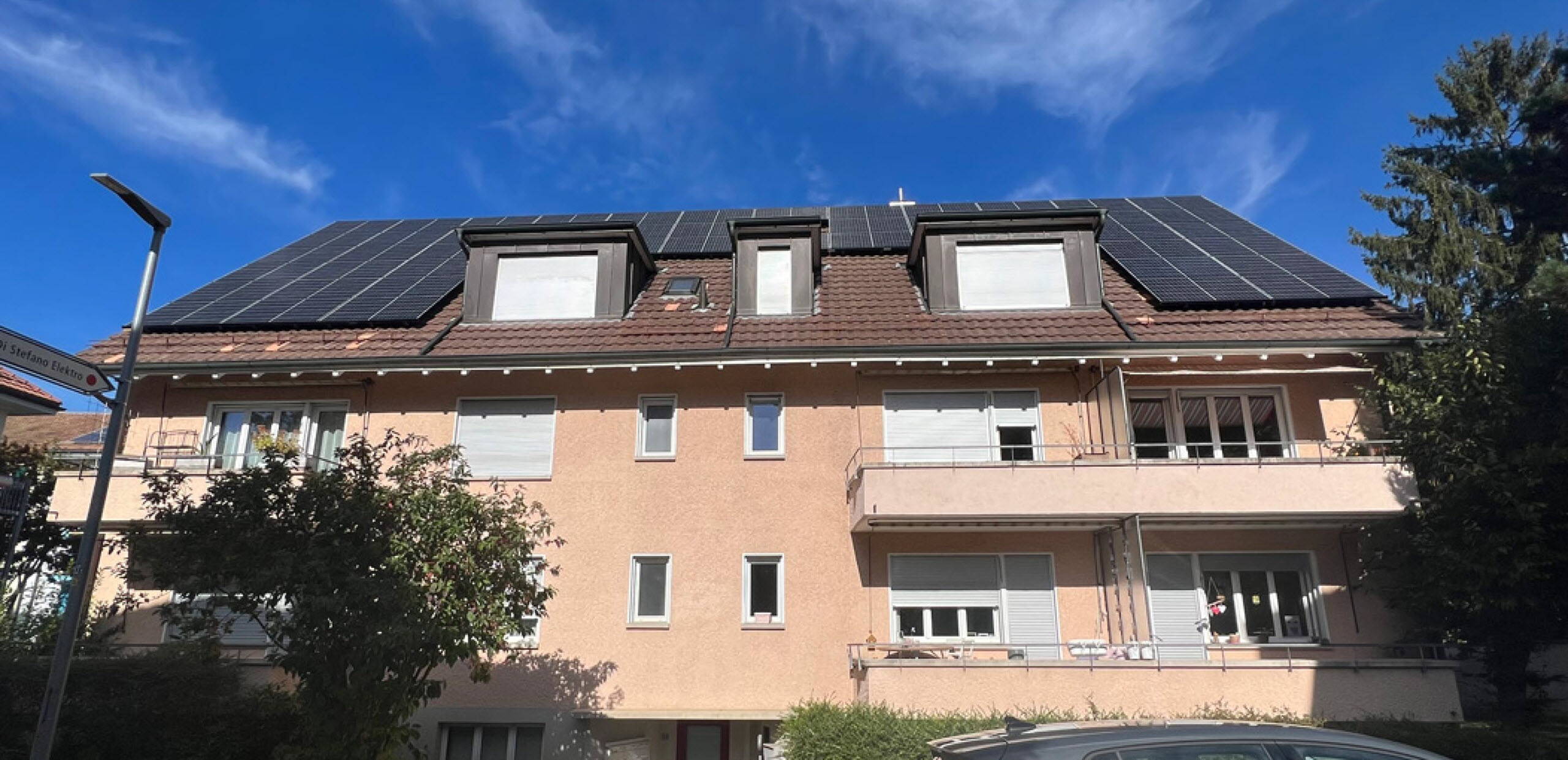 Photovoltaikanlage in Bern Ostring Photovoltaikanlage in Bern Ostring