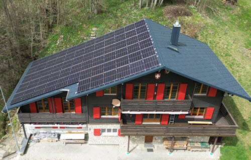 Referenz Photovoltaikanlage in Schwarzsee Referenz Photovoltaikanlage in Schwarzsee